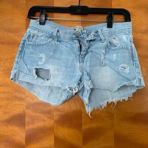 Forever 21 Shorts - Distressed denim shorts Forever 21 Shorts - Distressed denim shorts